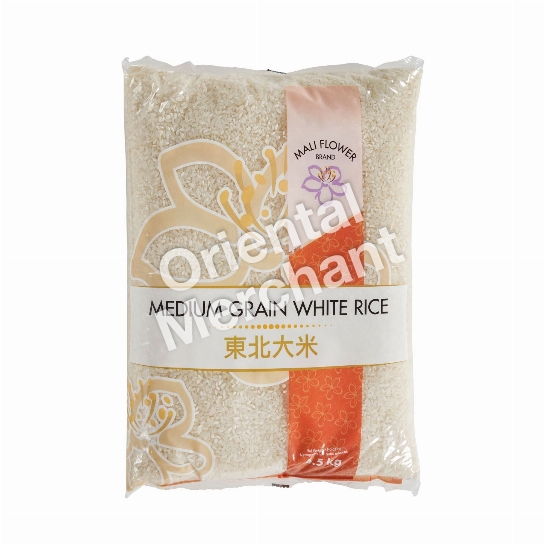 Mali Flower Medium Grain White Rice 5kg