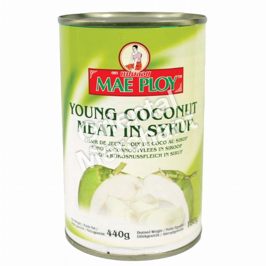 Mae Ploy Young Coconut Meat in Syrup 440g