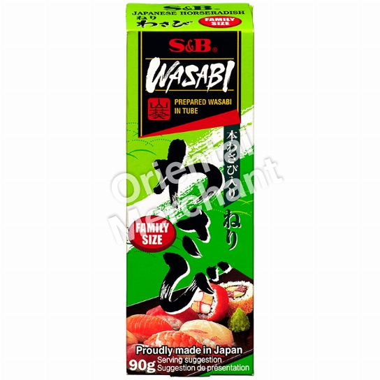 S&B Prepared Wasabi in Tube 90g
