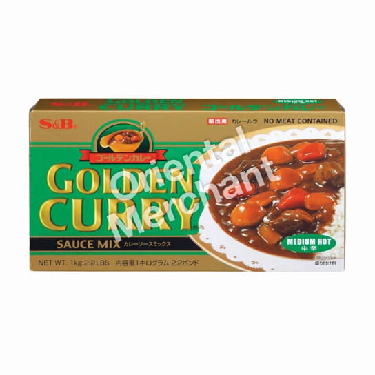 S&B Golden Curry (Medium Hot) 1kg