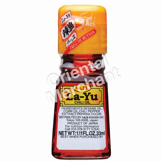 S&B La-Yu Chili Oil 33mL