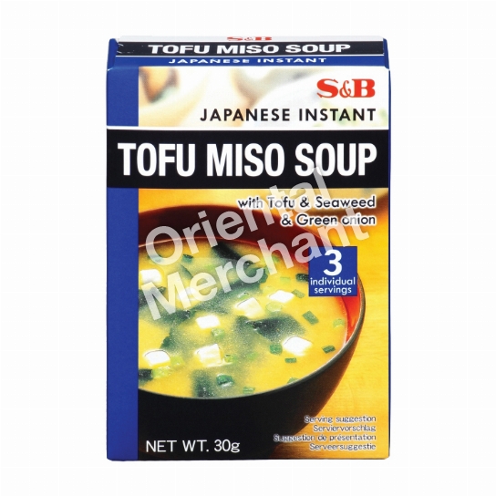 S&B Instant Tofu Miso Soup 30g