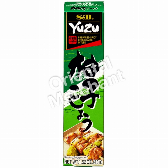 S&B Spicy Citrus Paste 43g