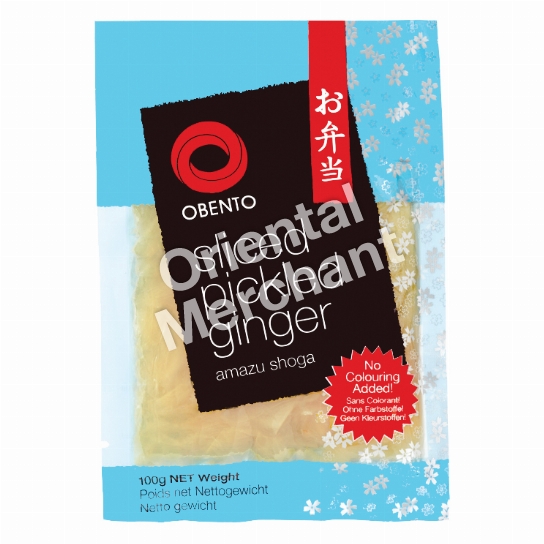 Obento Sliced Pickled Ginger 100g