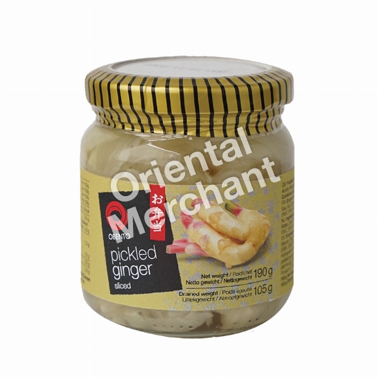 Obento Sliced Pickled Ginger 190g