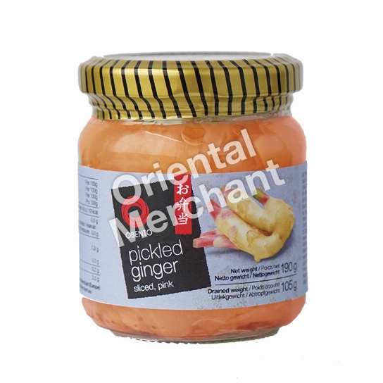 Obento Sliced Pickled Ginger (Pink) 190g