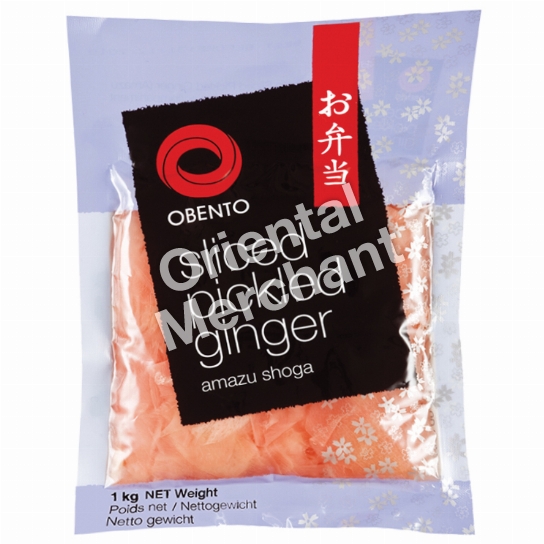Obento Sliced Pickled Ginger (Pink) 1kg