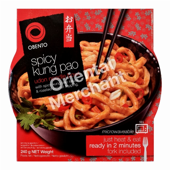 Obento Spicy Kung Pao Udon Noodle Bowl 240g