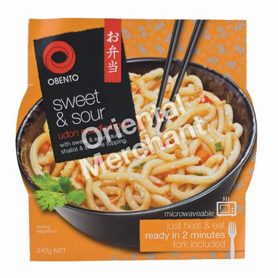 Obento Sweet & Sour Udon Noodle Bowl 240g