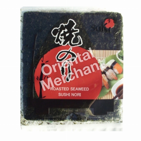 Suki Roasted Seaweed Sushi Nori (10 Sheets) 28g