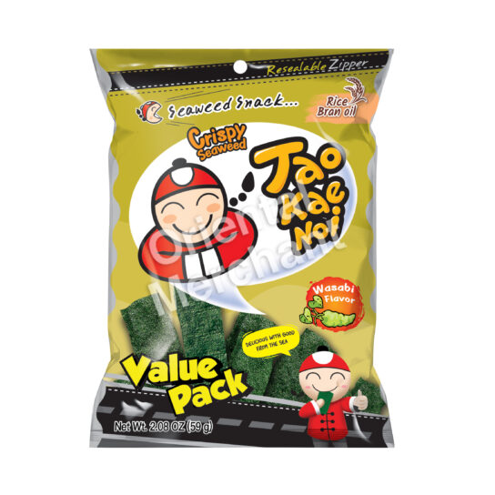 Tao Kae Noi Crispy Seaweed (Wasabi Flavour) 59g