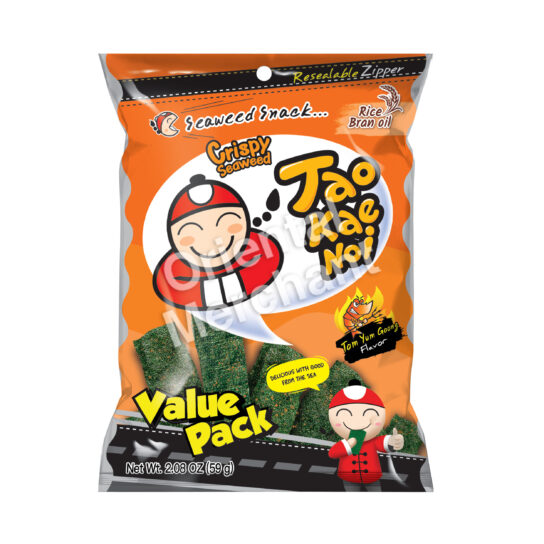 Tao Kae Noi Crispy Seaweed (Tom Yum Goong Flavour) 59g
