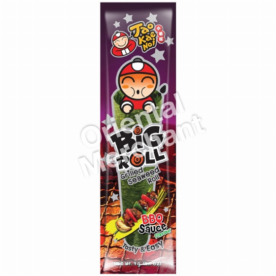Tao Kae Noi Big Roll Grilled Seaweed Roll (BBQ Sauce Flavour) 3g