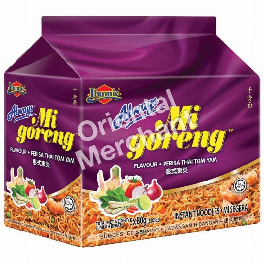 Ibumie Mi Goreng Thai Tom Yam 80g