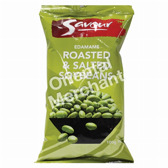 Savour Edamame Roasted & Salted Soybeans 100g