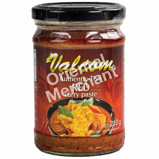 Valcom Red Curry Paste 210g