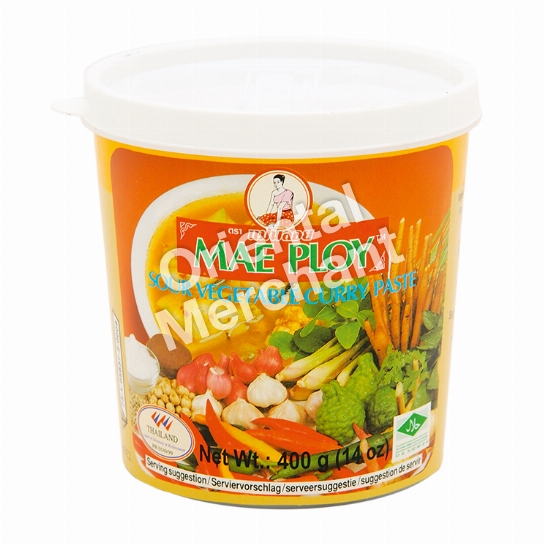 Mae Ploy Sour Vegetabale Curry Paste 400g