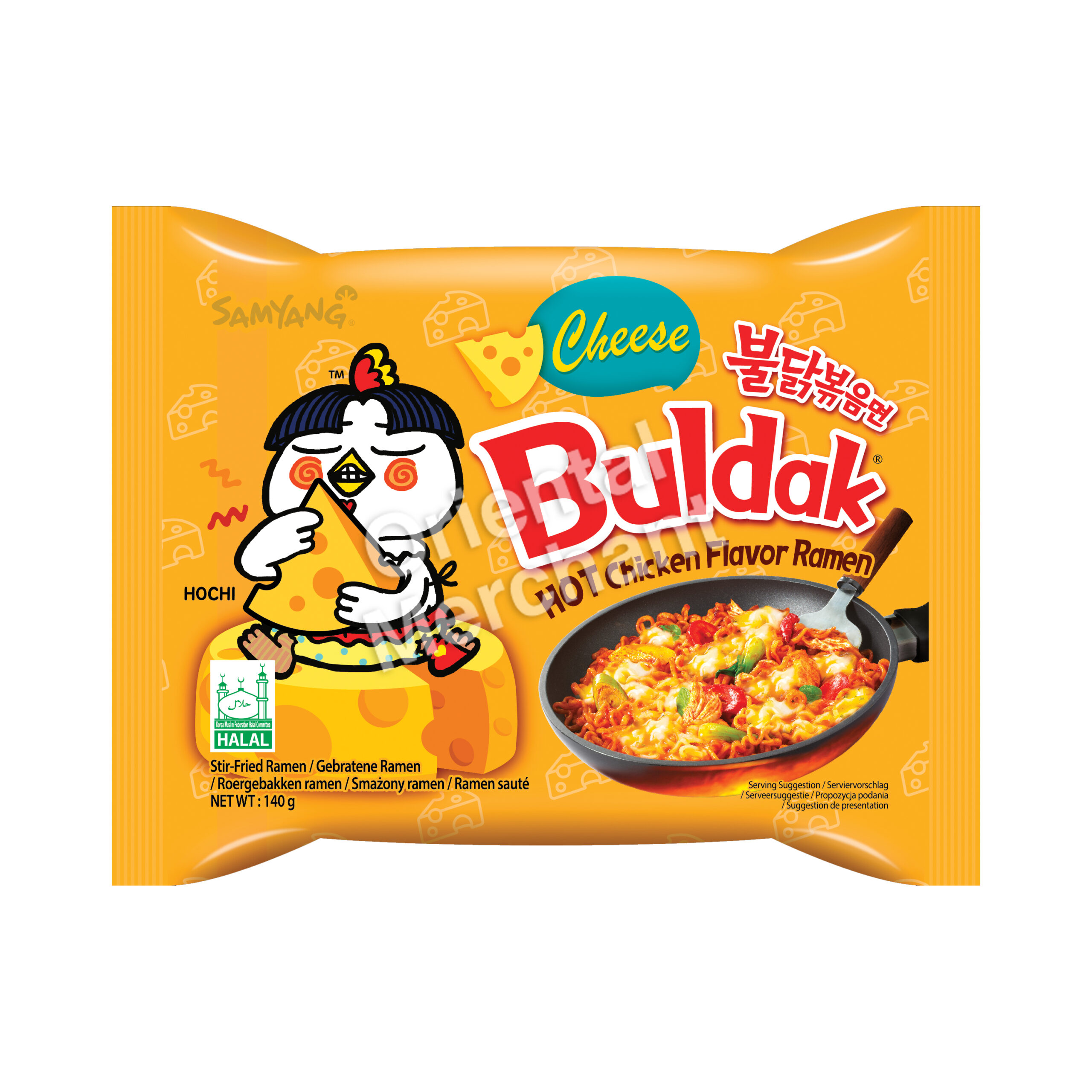 Sam Yang Instant Noodle Hot Chicken Cheese 140g