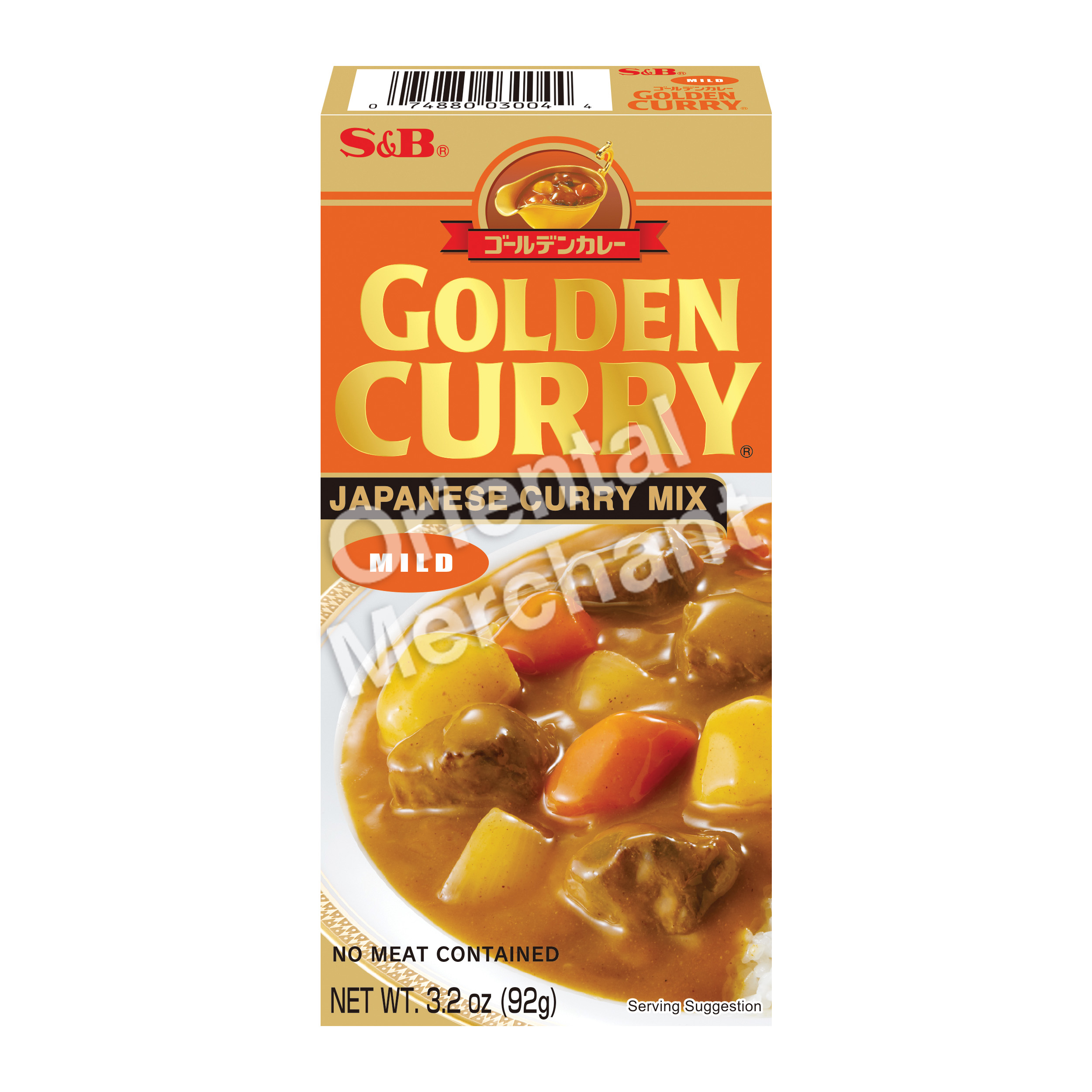 S&B Golden Curry (Mild) 92g