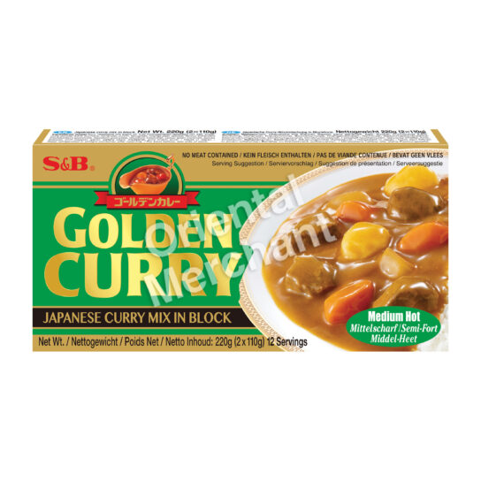 S&B Golden Curry (Medium Hot) 220g